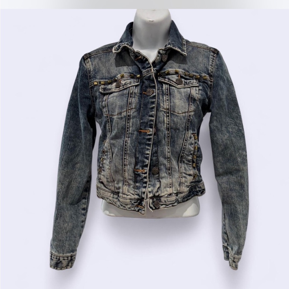 Zara Faded Blue Denim Jacket